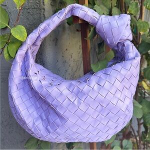 Bottega Veneta Intrecciato Woven Nappa Leather Teen Jodie Bag